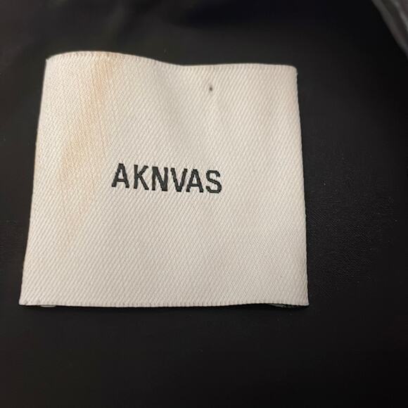 AKNVAS Mini Dress Faux Leather Sleeveless Pockets Size 6 Retails $650 - Picture 9 of 12